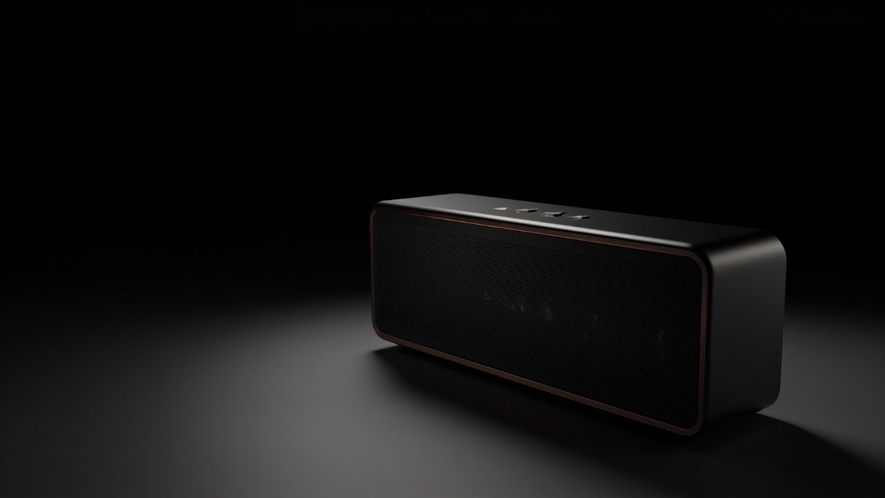 临境便携式 HiFi 音箱主视觉