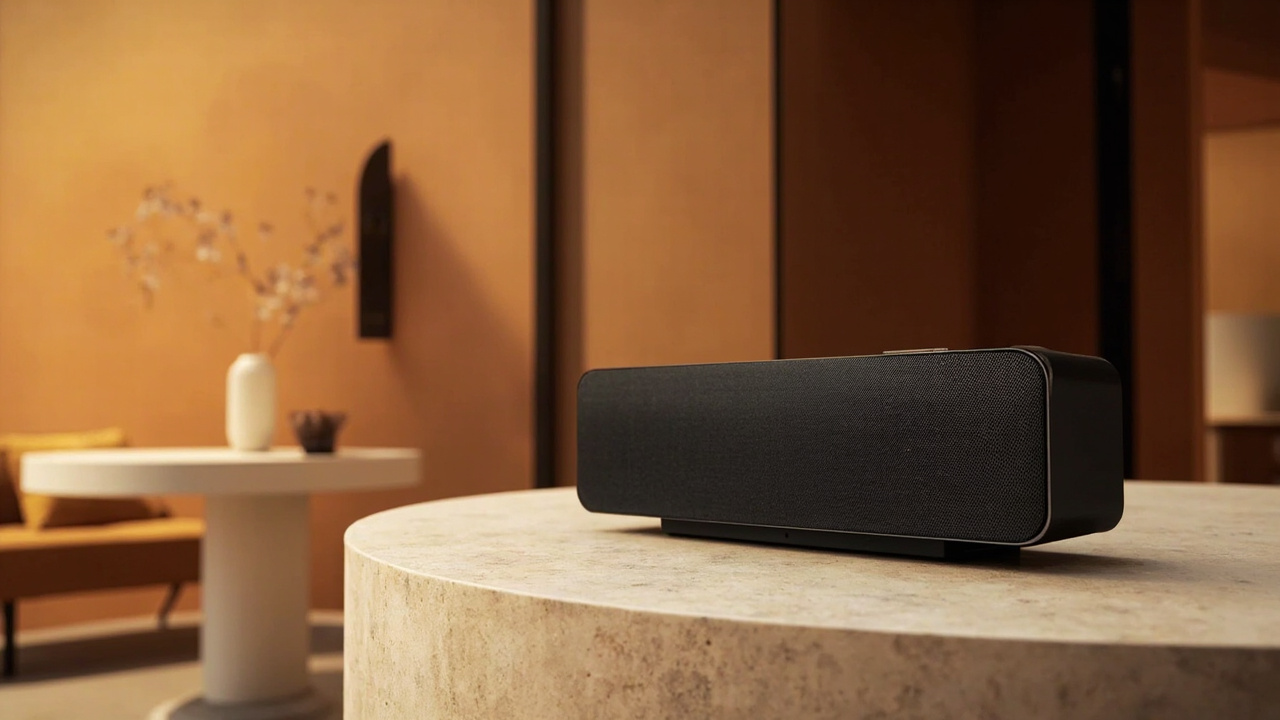 临境在暖色共享场域中的场景图，呈现更聚焦的空间艺术氛围