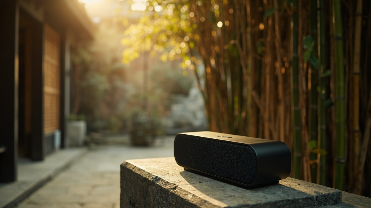 静独在竹林庭院中的场景图，呈现东方文化气质与温润私享的空间体验